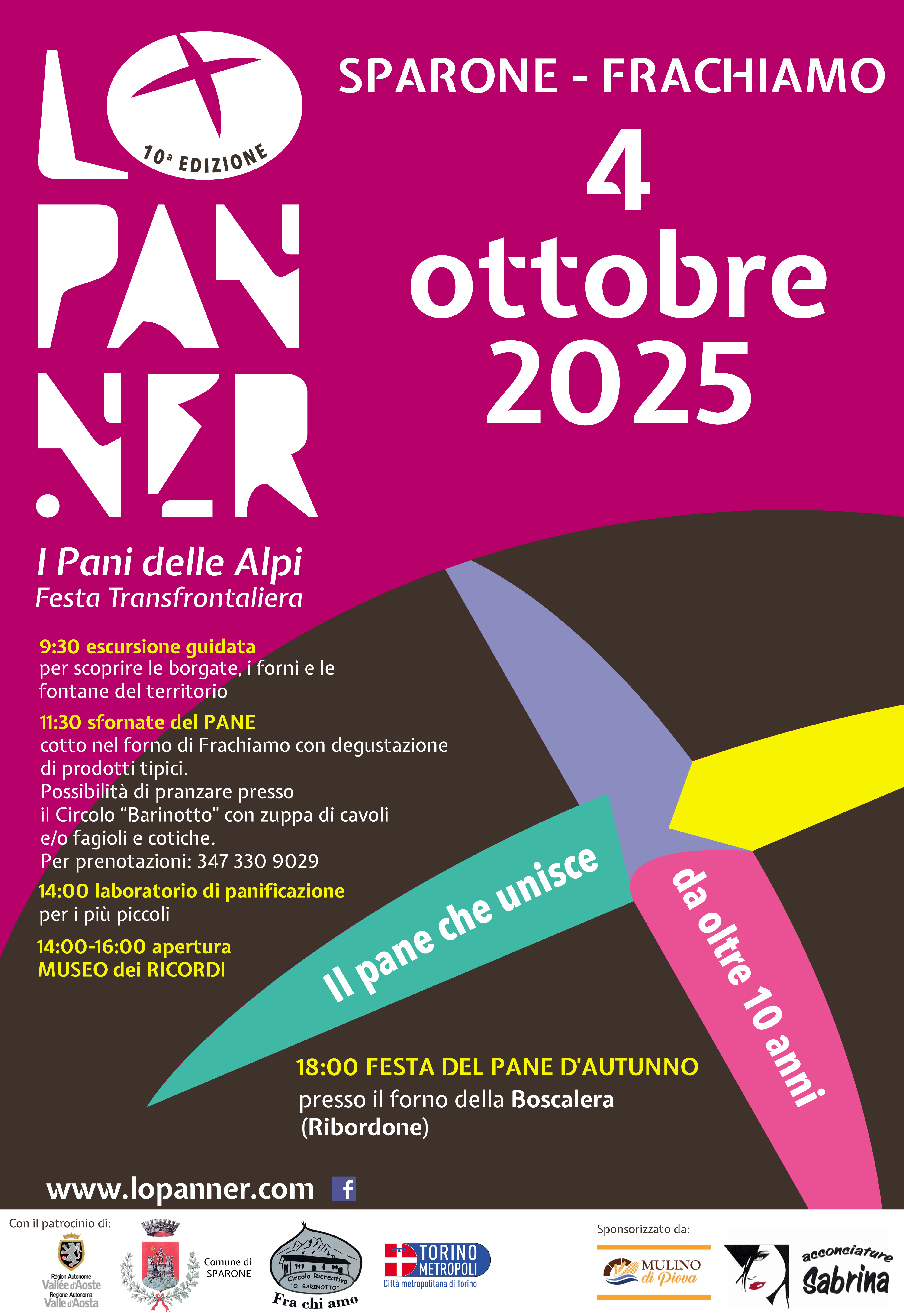 Lo Pan Ner 2025 - locandina Sparone