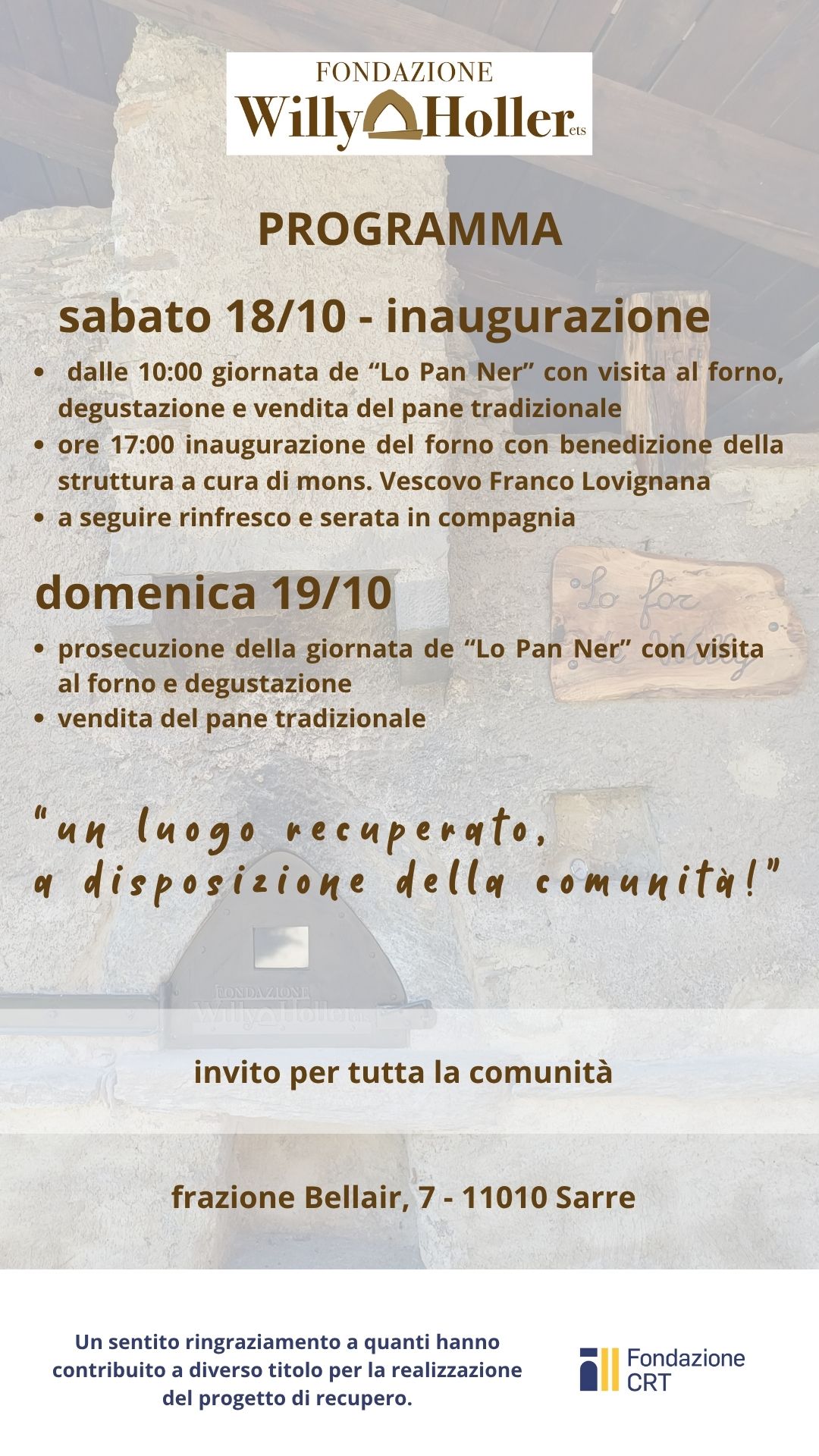 PROGRAMMA SARRE 2025